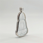 Myanmar Snowflake Cotton Guanyin Jadeite Pendant