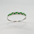 Myanmar Vivid Green Gourd Jadeite Bangle