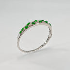 Myanmar Vivid Green Gourd Jadeite Bangle