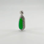 Burmese Vibrant Green Melon Jadeite Pendant