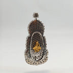 Myanmar High Ice Yellow Guanyin Jadeite Pendant